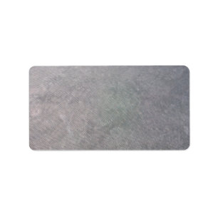 Black Plastic Mesh Label