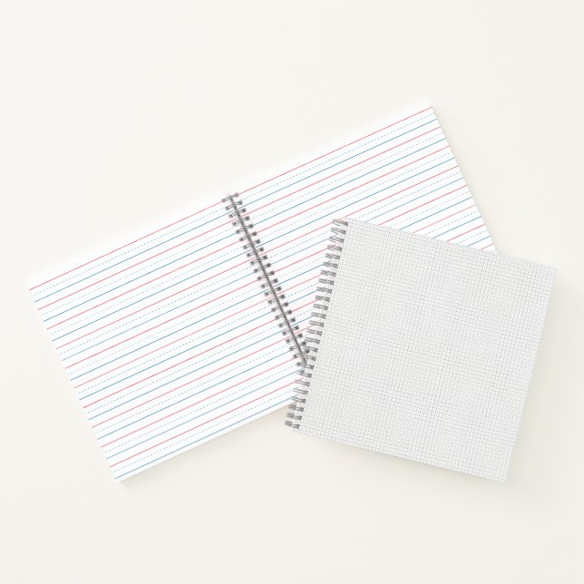 Black Polka Dot Seamless Pattern | Tiny Dots Notebook (Inside)