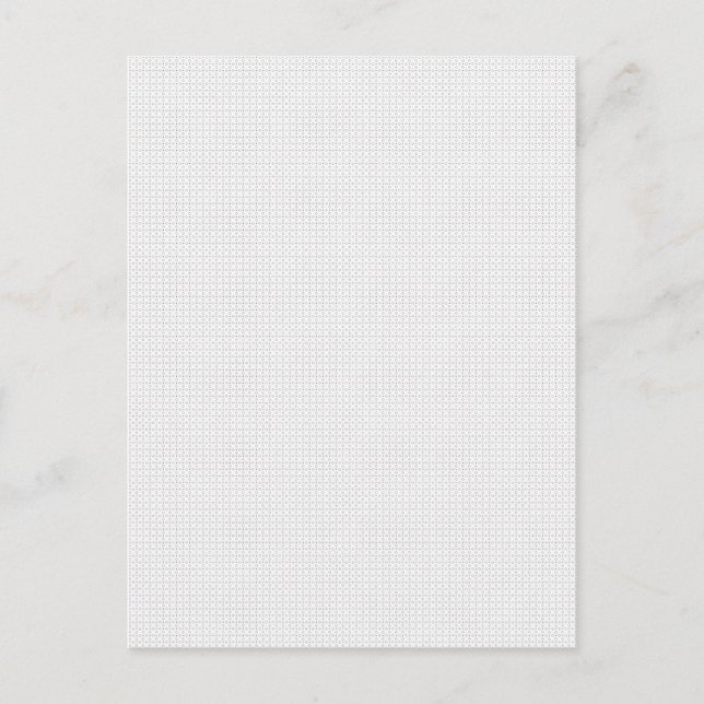 Black Polka Dot Seamless Pattern | Tiny Dots Postcard (Front)