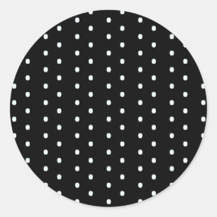 Black Polka Dot Stickers