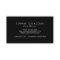 Black Polka Dots | Modern Business Card