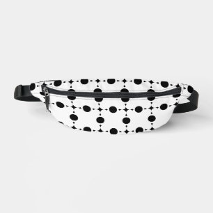 Black Polka Dots, Polka Dot Pattern, Dots, Dotted Bum Bags
