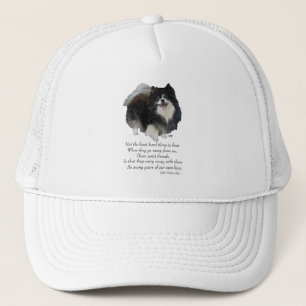 Black Pomeranian Keepsake Trucker Hat