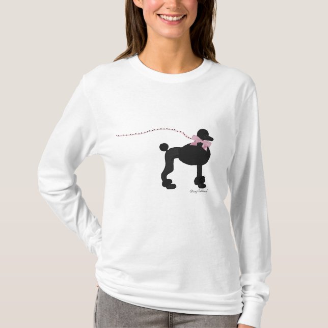 Black Poodle T-shirt (Front)