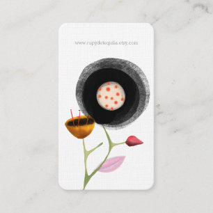 Black Poppy Business Card