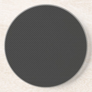 Black Porous Metal Coaster