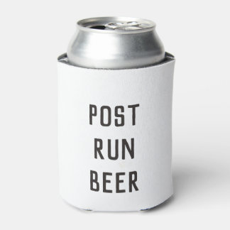 Black Post Run Can Cooler