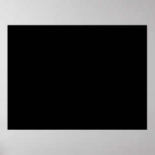 Black Poster