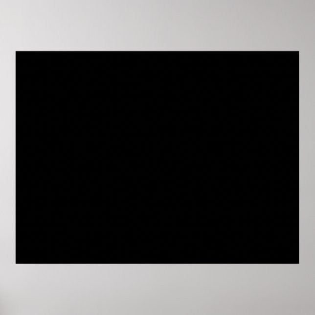 Black Poster (Front)