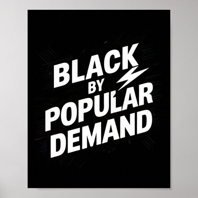 Black  poster (Front)