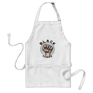 Black Power Afrocentric Standard Apron