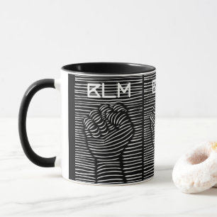 Black Power Fist Of BLM - Black History Month  Mug
