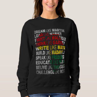 Black Power Shirt History Month African American P