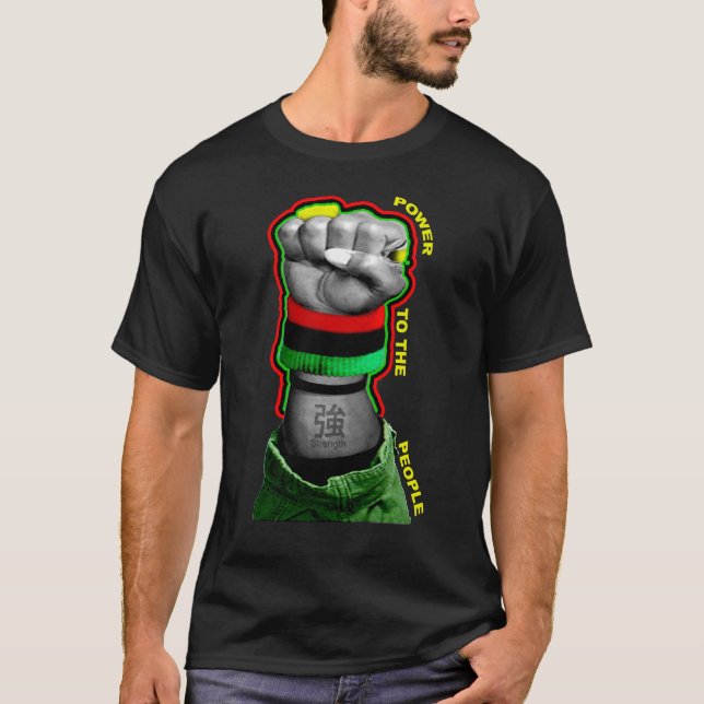 Black Power T-Shirt (Front)