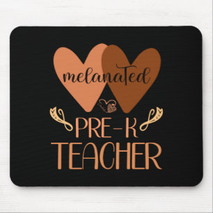 Black Pre K Teacher Preschool Black History Women Mouse Pad