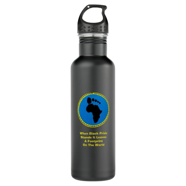 Black Pride 710 Ml Water Bottle (Front)