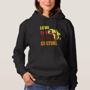 Black Pride African American Black Power Afrocentr Hoodie