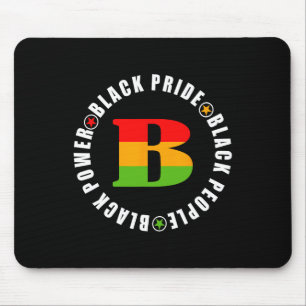 Black Pride Black People Black Power - Mlk Day Bla Mouse Pad