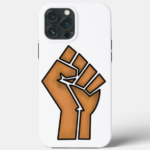 black pride fist unity history unity African brown iPhone 13 Pro Max Case