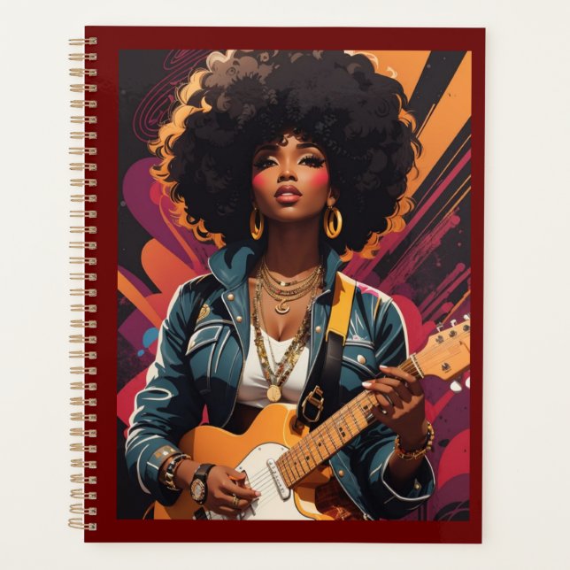 Black pride planner (Front)