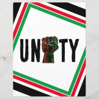 black pride red green fist pan African flag unity 