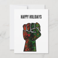 black pride red green fist pan African flag unity