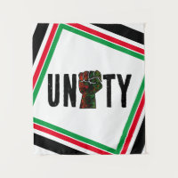 black pride red green fist pan African flag unity 