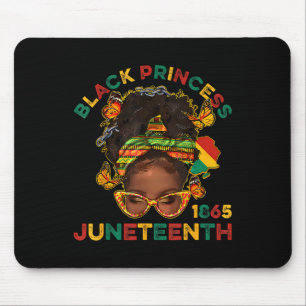 Black Princes Juneteenth 1865 History Month Melani Mouse Pad