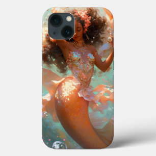 Black Princess Fantasy Art iPhone 13 Case