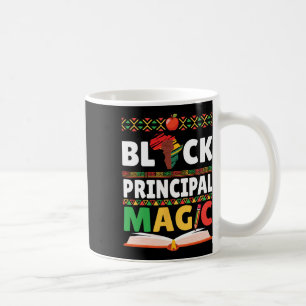 Black Principal Magic African American Love Pride Coffee Mug