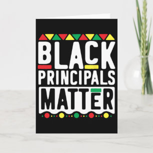 Black Principals Problem For Teachers History Mont Card