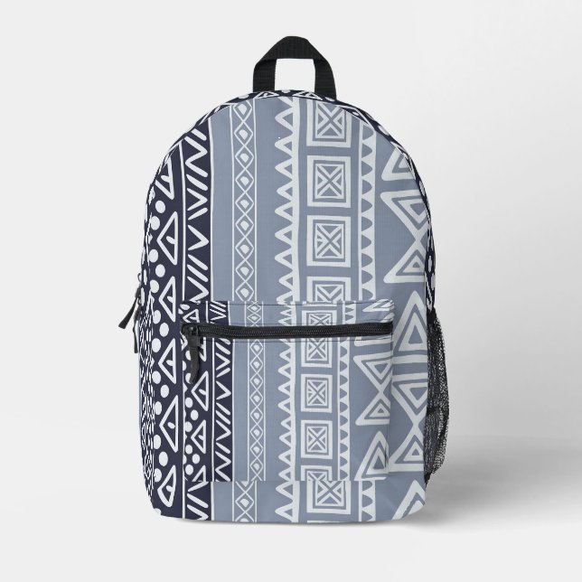 Black Print Cut Sew Bag (Front)