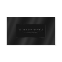 Black professional elegant modern attorney at law