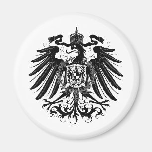 Black Prussian Eagle Magnet