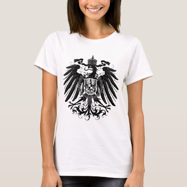 Black Prussian Eagle T-Shirt (Front)