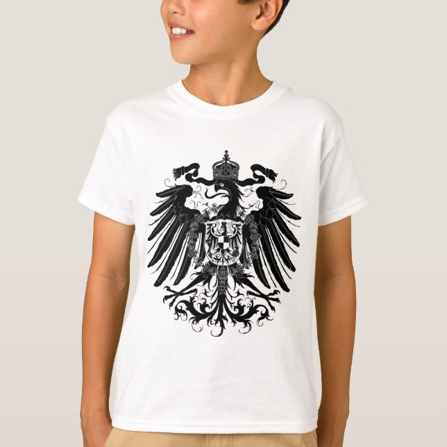 Black Prussian Eagle T-Shirt (Front)
