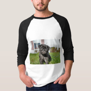 Black pug puppy  T-Shirt