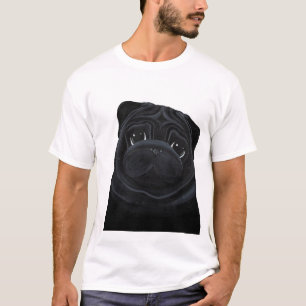 Black Pug T-Shirt
