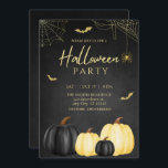 Black Pumpkin Adult Halloween Party Invitation<br><div class="desc">Adult Halloween party invitation perfect for your next Halloween costume party or Halloween birthday party.</div>