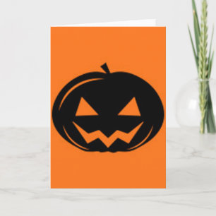 Black Pumpkin Card