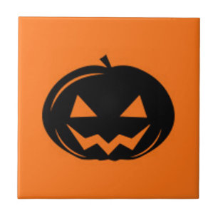 Black Pumpkin Ceramic Tile