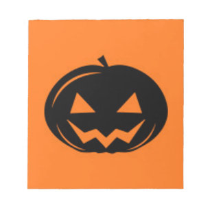 Black Pumpkin Notepad