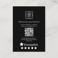 Black QR | Trustpilot Business Thank You Link
