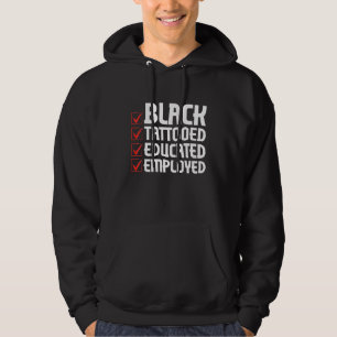 Black Queen Afro Black History Month African Ameri Hoodie