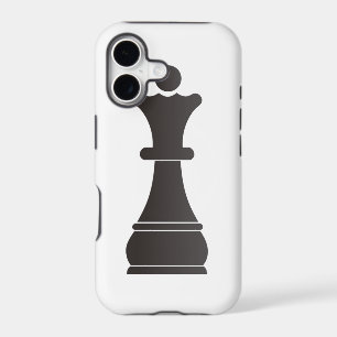 Black queen chess piece