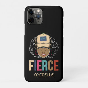 Black Queen   Fierce   Black Woman iPhone 11 Pro Case