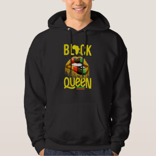 Black Queen I Am Who I Am With Beautiful Lips 1 Hoodie