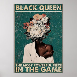 Black Queen in the Game Poster