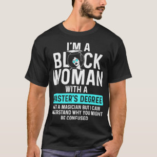 Black Queen Magician Masters Graduation T-Shirt