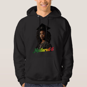 Black Queen Masters Graduation Girl Mastered It  1 Hoodie